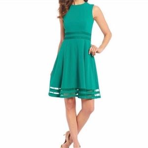 Gorgeous A-line dress with mesh details